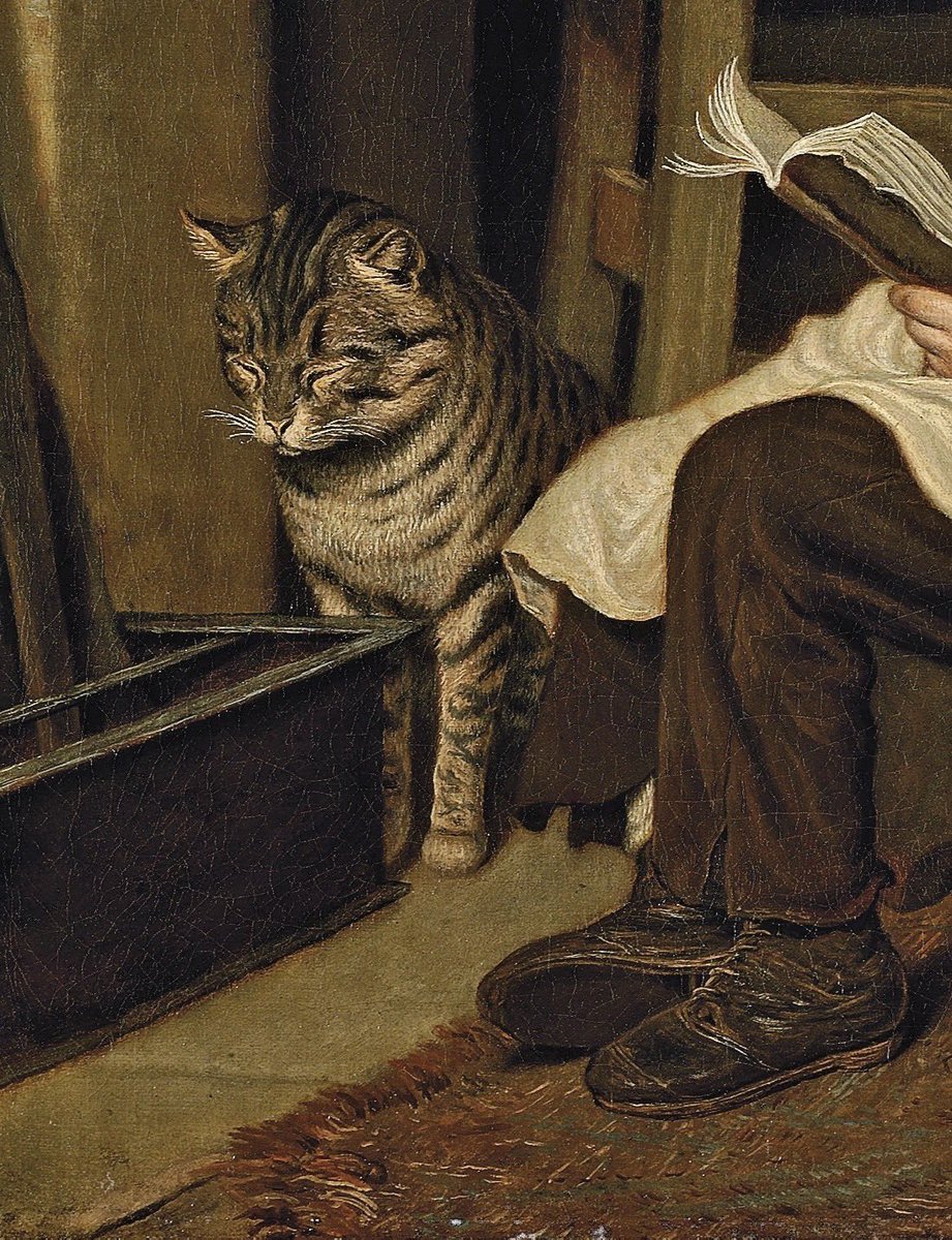 xe0_xeo's tweet photo. The Hard Word - Jacques-Laurent Agasse https://t.co/KaKJxAi8dI