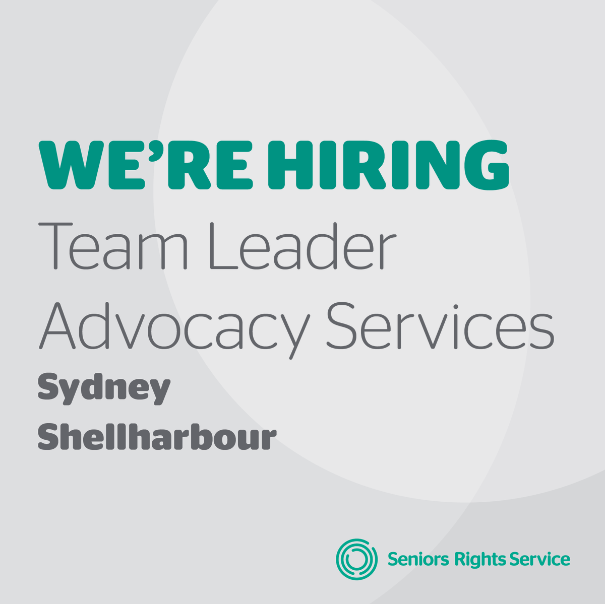 We are seeking accomplished and performance-oriented Team Leaders to provide guidance, mentorship and inspiration to our Sydney Metro and Shellharbour teams of Aged Care Advocates.
seniorsrightsservice.org.au/about/work/