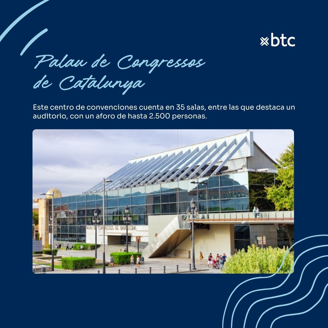 🇪🇸 Barcelona, tierra de historia, cultura y venues espectaculares. En Business Travel Consulting, hacemos que cada evento sea único.¡Aquí te dejamos algunos venues principales que no puedes dejar pasar! ¿Cuál será tu próximo destino?
#WeGatherPeople