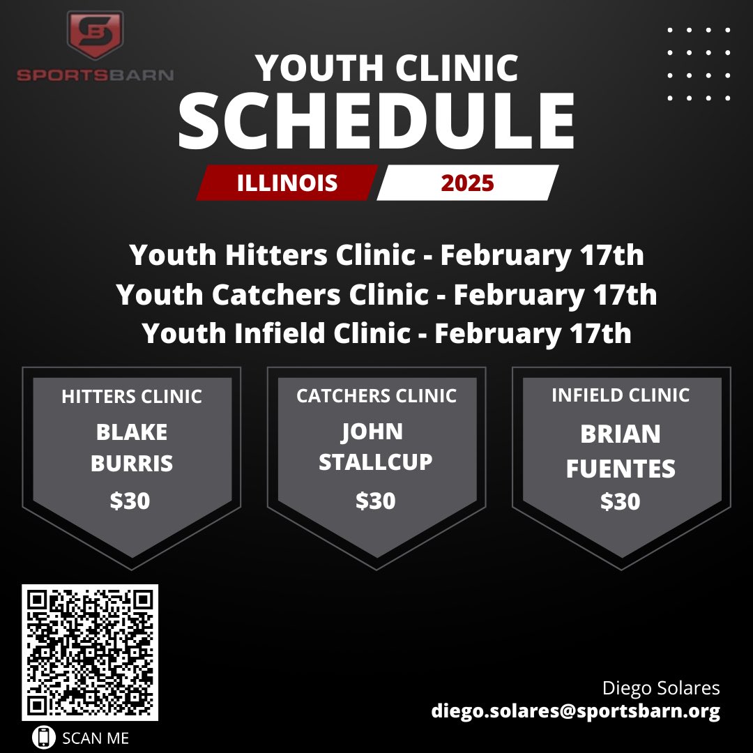 Join us on President's Day at the SportsBarn East and West for our upcoming youth camps led by some of the area's top instructors. 

Register today at sportsbarn.org!