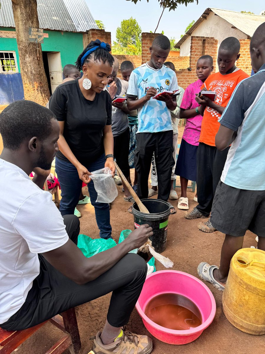 Bitcoin Kampala Uganda (@bitcoinkampala) on Twitter photo We sold our first 40 liters of liquid soap 🧼
Last week <a href="/afansabila/">Afan🪐</a> & <a href="/mpumwiredith/">Edith Mpumwire</a> led the children at <a href="/orphansofuganda/">@OrphansOfUganda</a> through their first commercial production of liquid soap!
As one of our sustainability models, the children are learning how to make & SELL the soap to the We sold our first 40 liters of liquid soap 🧼
Last week <a href="/afansabila/">Afan🪐</a> & <a href="/mpumwiredith/">Edith Mpumwire</a> led the children at <a href="/orphansofuganda/">@OrphansOfUganda</a> through their first commercial production of liquid soap!
As one of our sustainability models, the children are learning how to make & SELL the soap to the