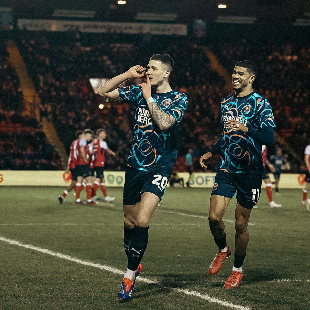 Blackpool FC tweet media