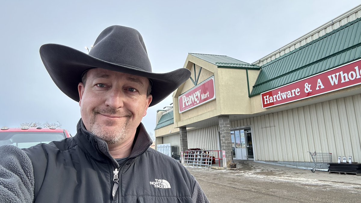 Westlock Peavy Mart is as busy today as I’ve ever seen it.  Clearance prices are pulling people in, overheard a lot of reminiscing inside and regrets that they were closing up.