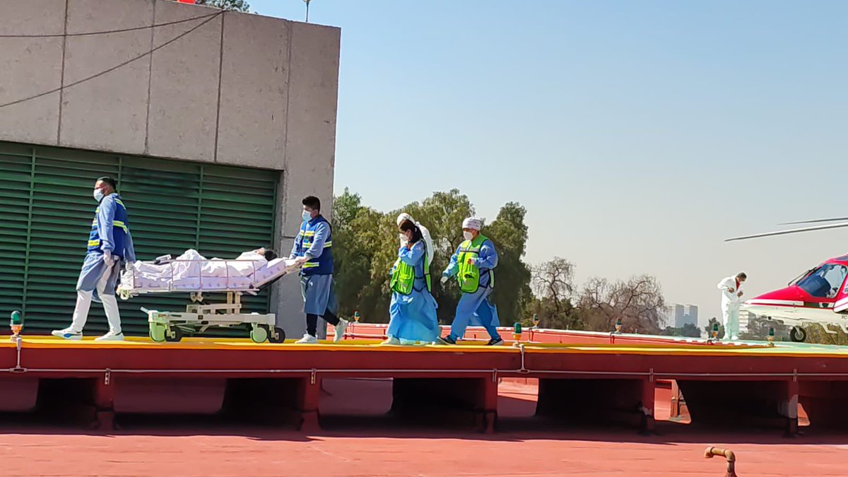 GrupoRelampagos's tweet photo. En apoyo al Hospital General de Tejupilco, trasladamos a una paciente pediátrica con intoxicación por ingesta de fosfuro de aluminio al @ciatjuarez. https://t.co/MEJOb2GR3W