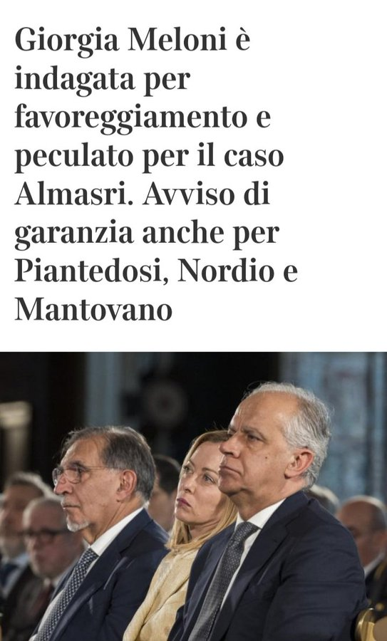 GiorgiaSalvagn1's tweet photo. IL QUIRINALE BATTA UN COLPO SE HA DIGNITA'!