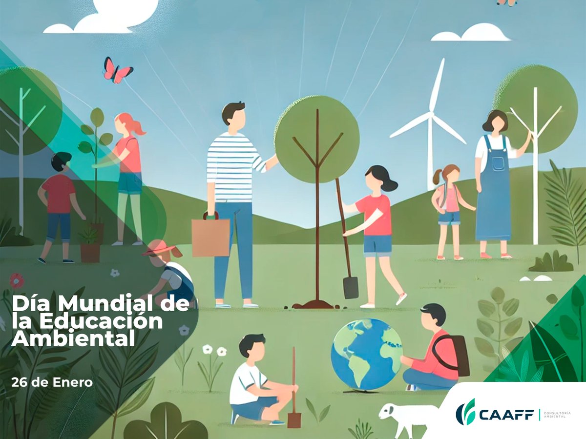 caaff1's tweet image. 🌱✨ 26 de enero el Día Mundial de la Educación Ambiental 🌍
Juntos podemos construir un futuro sostenible a través del conocimiento, la conciencia y la acción. ♻️
¿Qué estás haciendo hoy por el planeta? 🌎💚
#EducaciónAmbiental #DíaMundialDelMedioAmbiente #Sostenibilidad