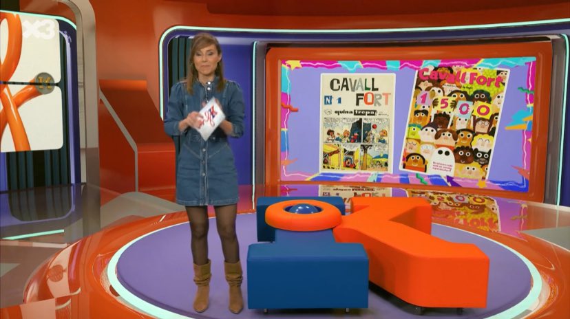 I, avui també, l’InfoK de <a href="/SomSX3/">SX3</a> parla de nosaltres. Que bé! 

Hem celebrat el Cavall Fort 1500 amb alguns dels nostres lectors de l’escola Nausica (@EscolaNausic) i els amics del programa. 

Mireu, mireu: 3cat.cat/tv3/sx3/280120…