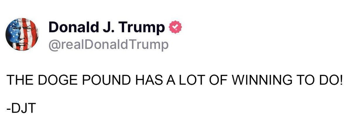 0xNOONER's tweet image. Thank you MR President

AWOOO