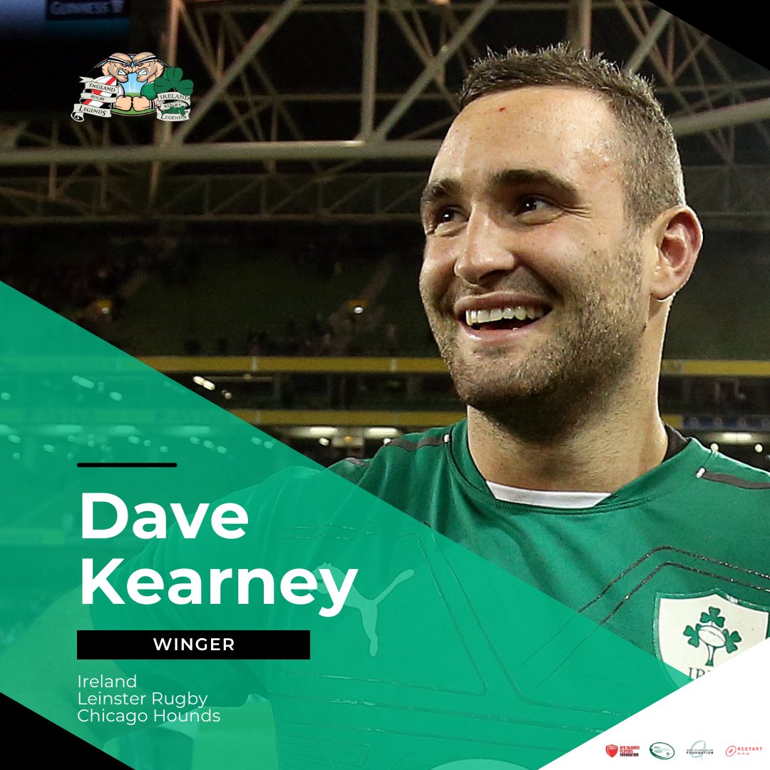 Ready for some Kearnage on Friday?

See Dave and a host of Irish Rugby favourites take on the English 💥

Tickets ➡️ universe.com/events/ireland…

#RugbyLegends