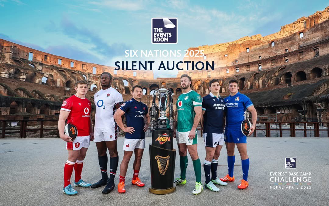 The Events Room (@theeventsroom) on Twitter photo Help us make positive change by taking part in our Six Nations silent auction which goes live at 2pm tomorrow.
🛍️ bidaid.com/auction/sixnat…
Funds raised will go towards our Everest Base Camp challenge this April which is in support of some wonderful charities.
#GuinnessM6N 🏉 Help us make positive change by taking part in our Six Nations silent auction which goes live at 2pm tomorrow.
🛍️ bidaid.com/auction/sixnat…
Funds raised will go towards our Everest Base Camp challenge this April which is in support of some wonderful charities.
#GuinnessM6N 🏉