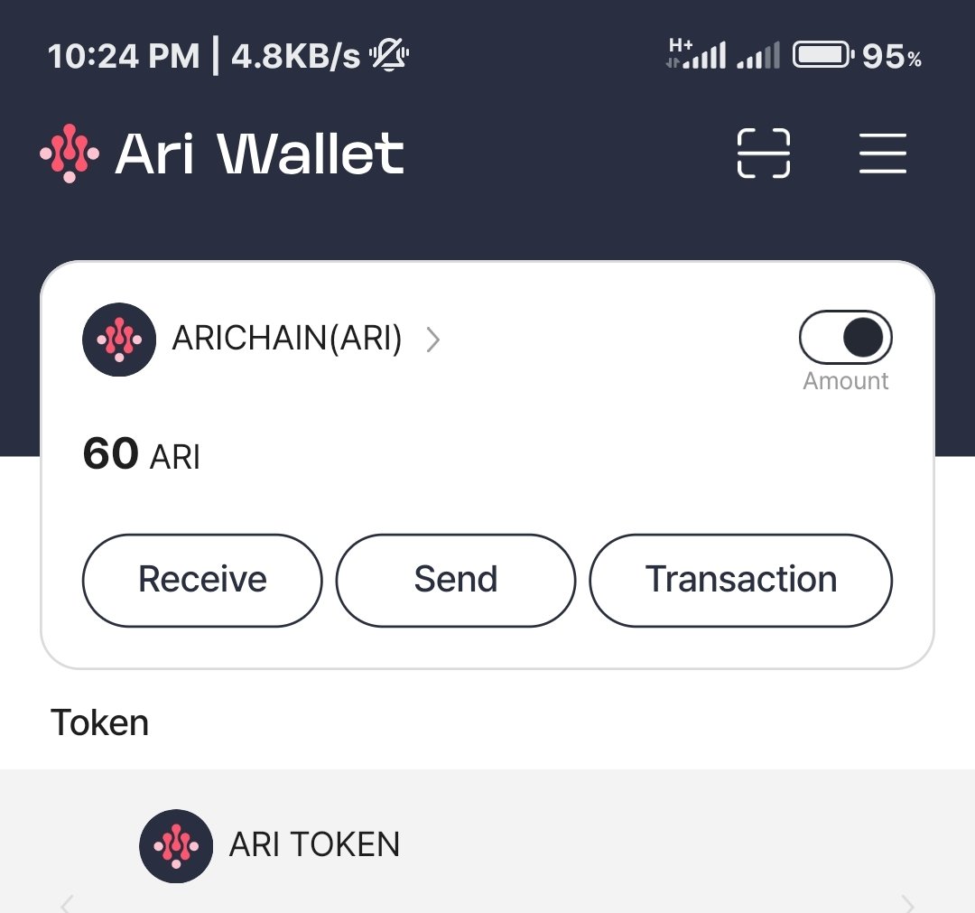 ARICHAIN BLOCHCHAIN (Testnet Airdrop)* 

•Join &amp; get -  “50 ARI”
Check-in, daily - “10 ARI”
Answer daily - “10 ARI”

Step By Step Guideline

✓ Download and install USE REFERRAL CODE 67994a151c20d

Android play store: play.google.com/store/apps/det

IOS Apple: apps.apple.com/us/app/ari-wal
