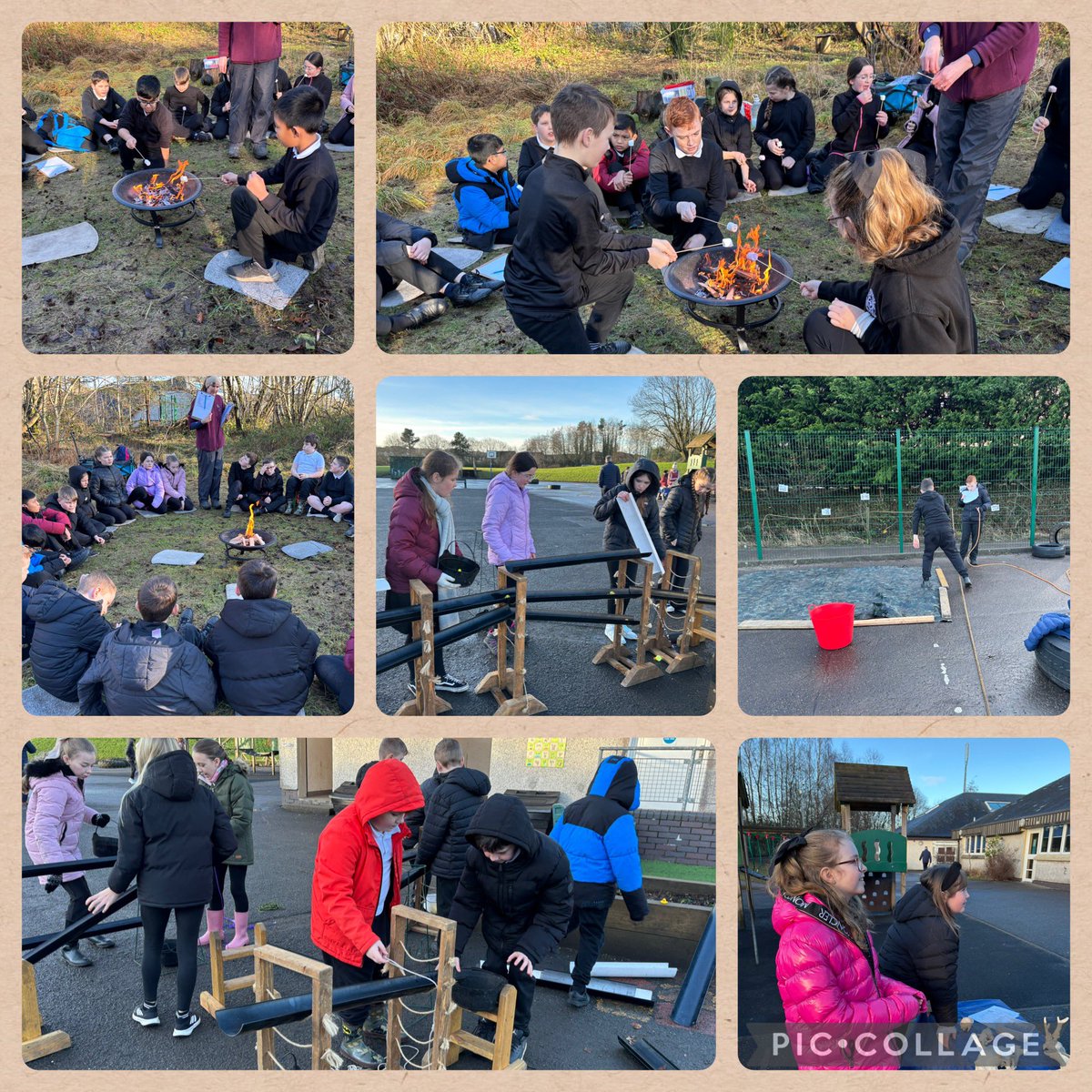 We thoroughly enjoyed our last outdoor learning session with Under the Trees today. We used loose parts to build places in Bonnybridge, the canal and Falkirk wheel, explored Scottish wildlife skulls and enjoyed a cosy campfire with toasted marshmallows. <a href="/uttjess/">Under The Trees Ltd</a>
