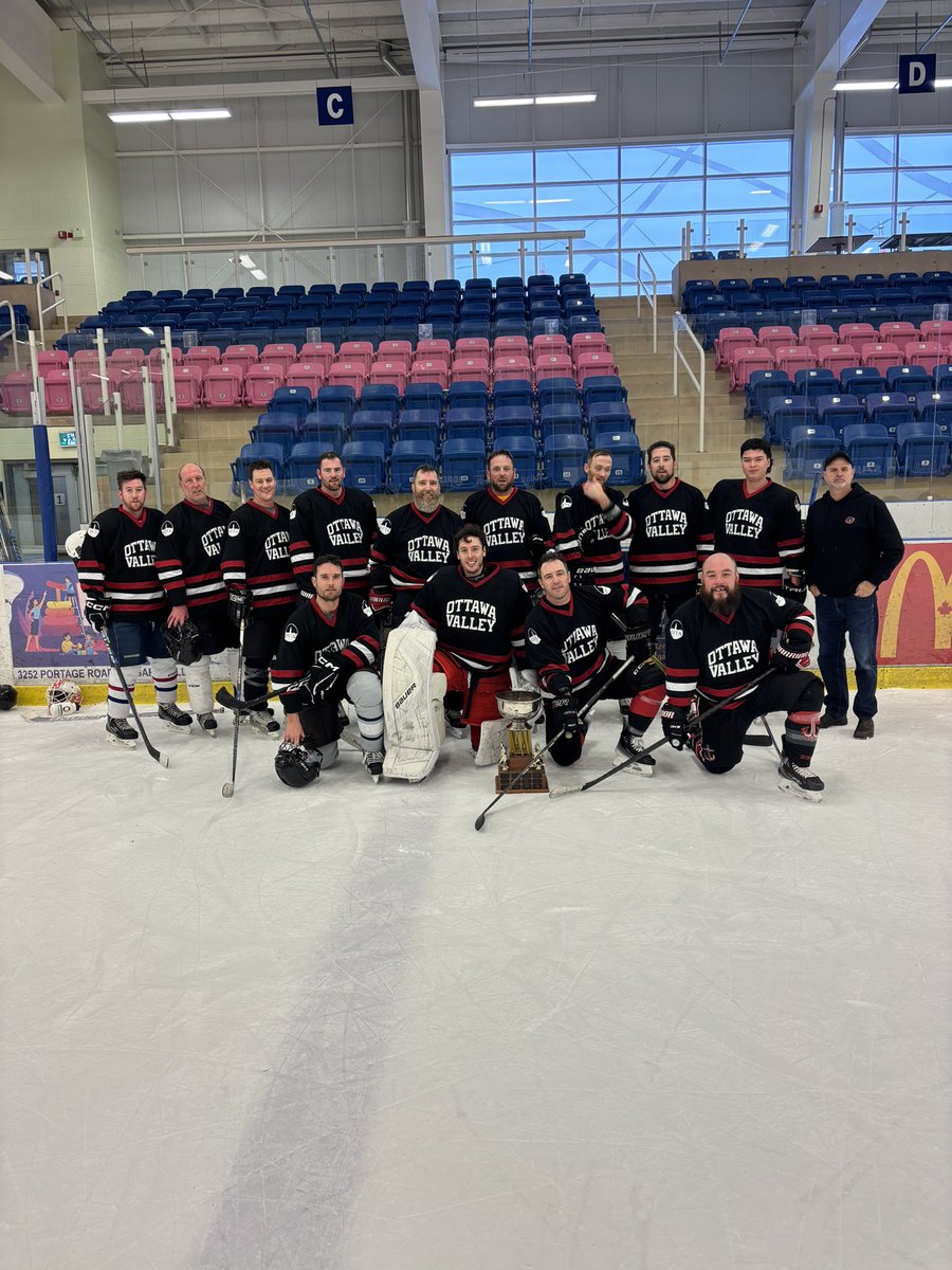 Ottawa Valley repeats as 2025 Golf Course Hockey Challenge Division A winners.
<a href="/kajanman/">steve kajan</a> 
<a href="/MikeCreed13/">Mike Creed</a> 
<a href="/chindle33/">Colin Hindle</a> 
<a href="/ottvalleyturf/">OVTA</a>