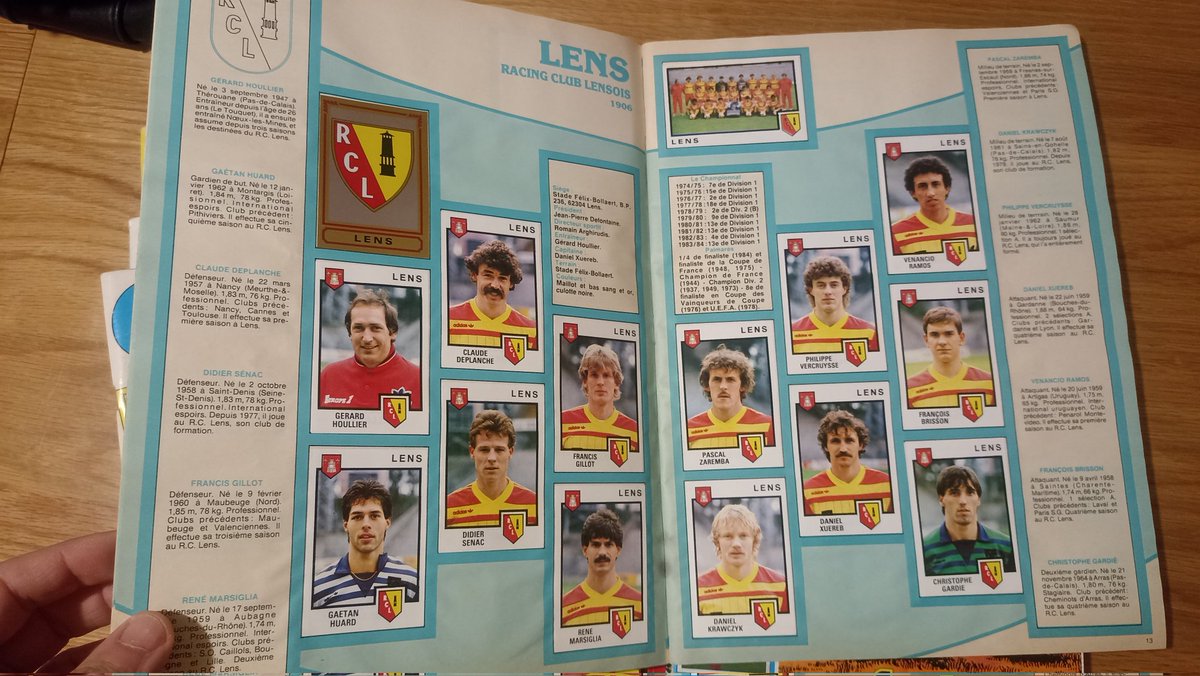 Viens de retrouver mes 2 <a href="/Panini_fr/">Panini France</a> 
c'était autre chose..😍
