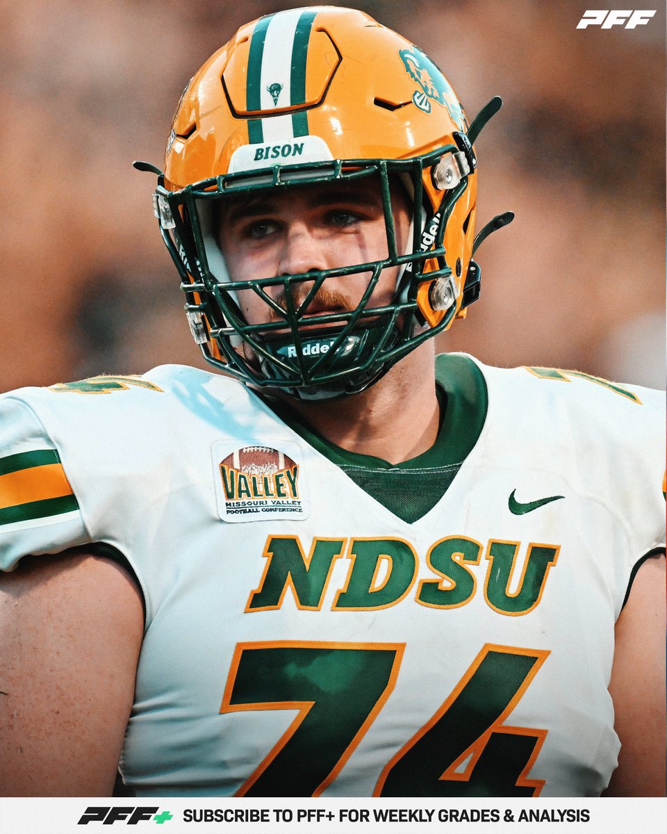North Dakota State OL Grey Zabel in 2024:

💪 453 Pass Block Snaps
💪 1 Sack Allowed
💪 2 QB Hits Allowed
💪 86.5 Run Block Grade

<a href="/NDSUfootball/">NDSU Football</a>