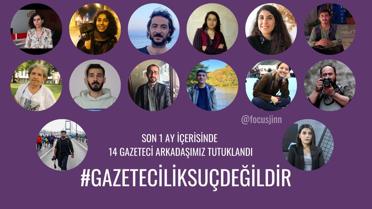 #GazetecilikSuçDeğildir