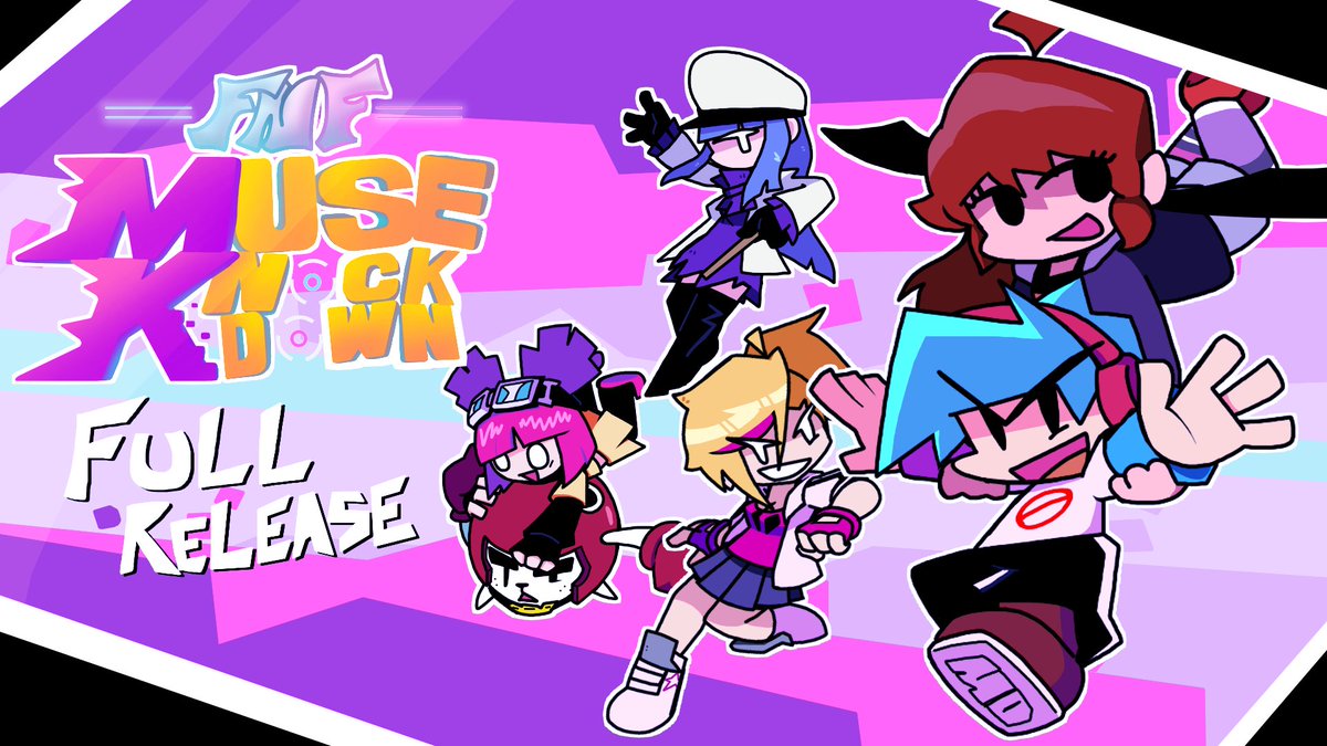 museknockdown's tweet image. After Almost 2 Years
IT'S FINALLY OUT!

go play it right now on gamebanana!
gamebanana.com/mods/572082
#MUSEDASH #fridaynightfunkin @News_Funkin