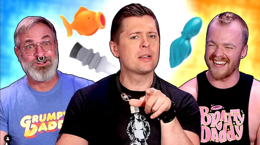 Exceptionally fun episode this week of <a href="/WattsTheSafewrd/">Watts The Safeword</a>  with 2 of my favorite humans <a href="/PupAmp/">PupAmp</a>  and Kristofer❤️

"KINK GEAR OR KITCHEN GADGET?" Is out now!

youtu.be/1qhnNgt6rP8?si…

#gay #lgbtq