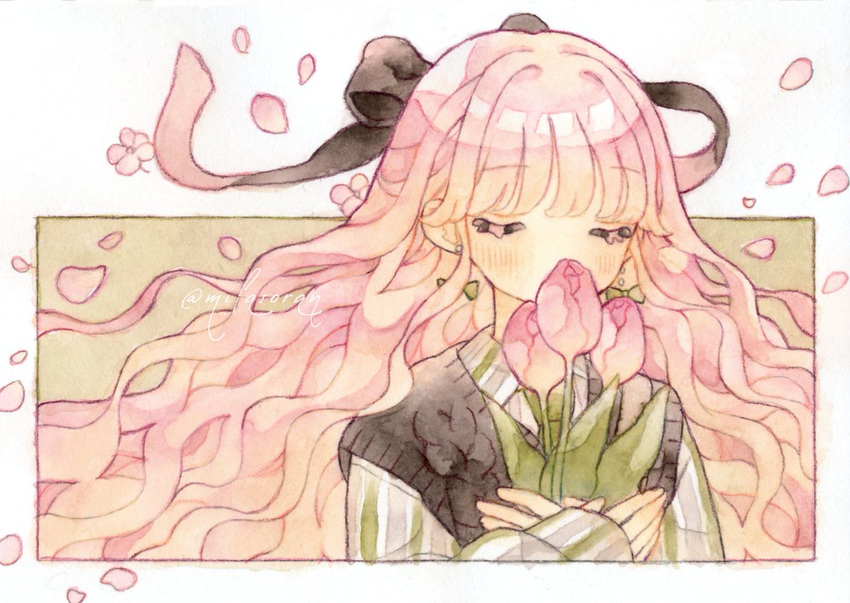 mifasoran's tweet image. #みんなのチューリップ作品が見たい