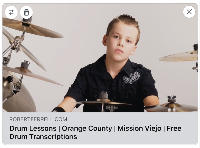 Latest #freedrumtranscription is "Like A Prayer" by Madonna!

robertferrell.com/free-drum-tran…