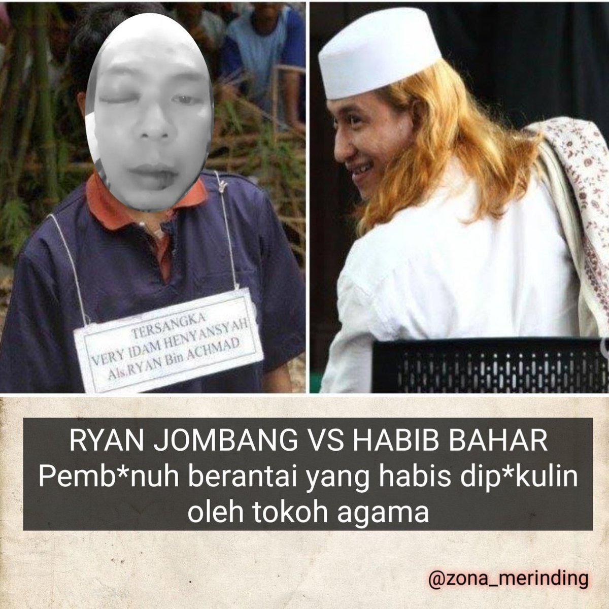 SPIN-OFF PS*KOPAT KEMAYU ‼️

Ryan jombang yang telah berhasil memb*nuh 11 orang namun tak sanggup menghadapi Habib Bahar 😱

-A THREAD