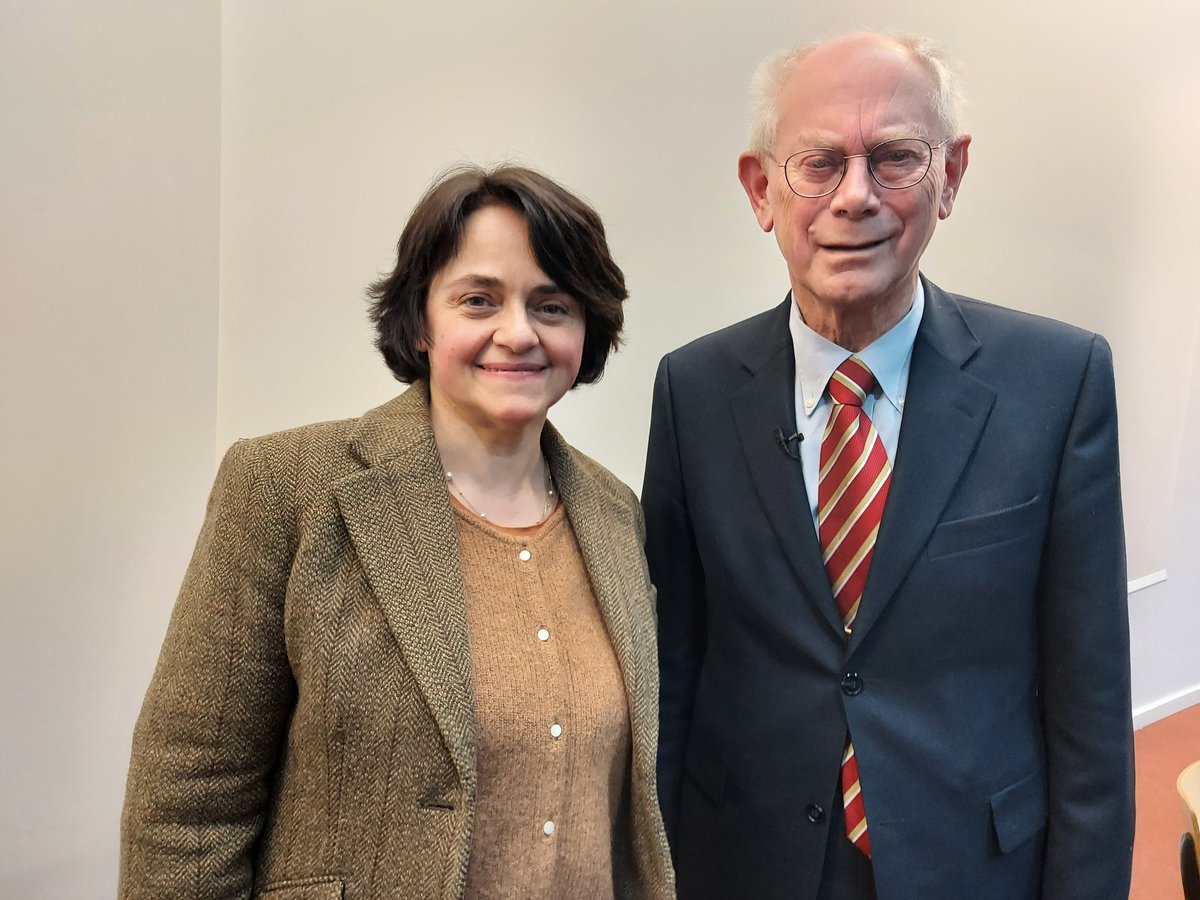 🇪🇺 Quelle Europe face aux enjeux du monde ?

J’ai eu la chance d’échanger avec Herman Van Rompuy sur l’avenir de l’UE. 
L’Europe reste un levier de prospérité, mais sans autonomie stratégique, pas de sécurité ni de compétitivité.

#Europe #Souveraineté #Compétitivité #Sécurité