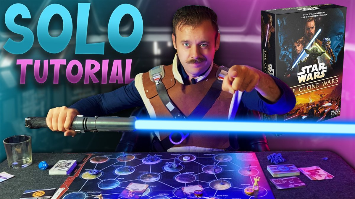 MetroDesigner's tweet image. Thumbnail for a client:
Star Wars: The Clone Wars -- How to Play Solo