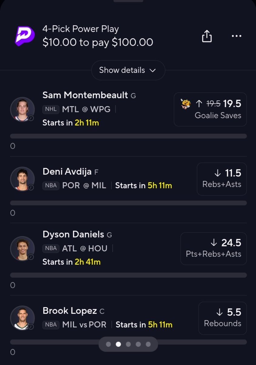 NHL TACO 🌮 this a great play right here. Come cash with me. 

Sadly PP just limited me to $10 max on tacos...