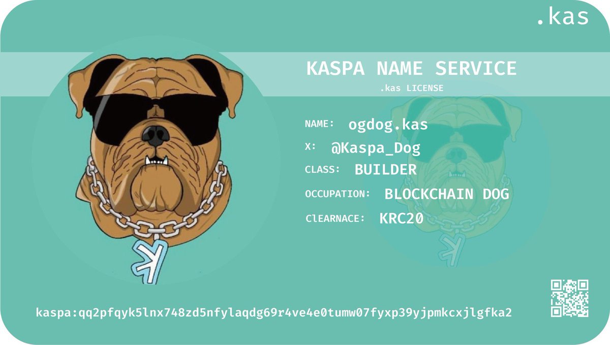 Kaspa Dog tweet media