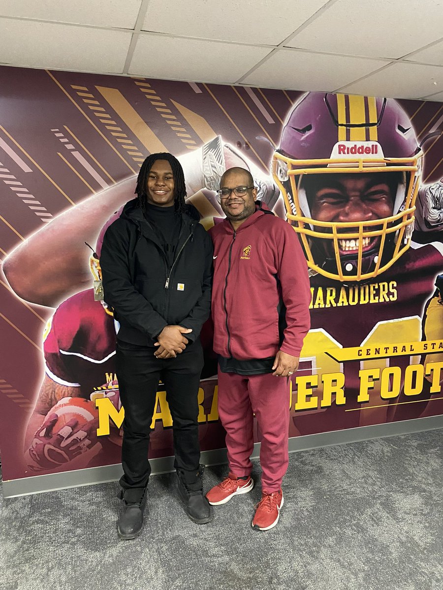 Joshua Bryant (@joshua_bryant07) on Twitter photo I had a great time at Central State today!! Thank you to <a href="/CoachErvCSU2022/">Michael Ervin</a> and <a href="/CoachTolen27/">Rod Tolen</a> I can’t wait to get back up for a visit!! 🖤❤️💛 <a href="/MIexposure/">Michigan exposure</a> <a href="/ZHilbs/">Zachary Hilbers</a> #GoMarauders I had a great time at Central State today!! Thank you to <a href="/CoachErvCSU2022/">Michael Ervin</a> and <a href="/CoachTolen27/">Rod Tolen</a> I can’t wait to get back up for a visit!! 🖤❤️💛 <a href="/MIexposure/">Michigan exposure</a> <a href="/ZHilbs/">Zachary Hilbers</a> #GoMarauders