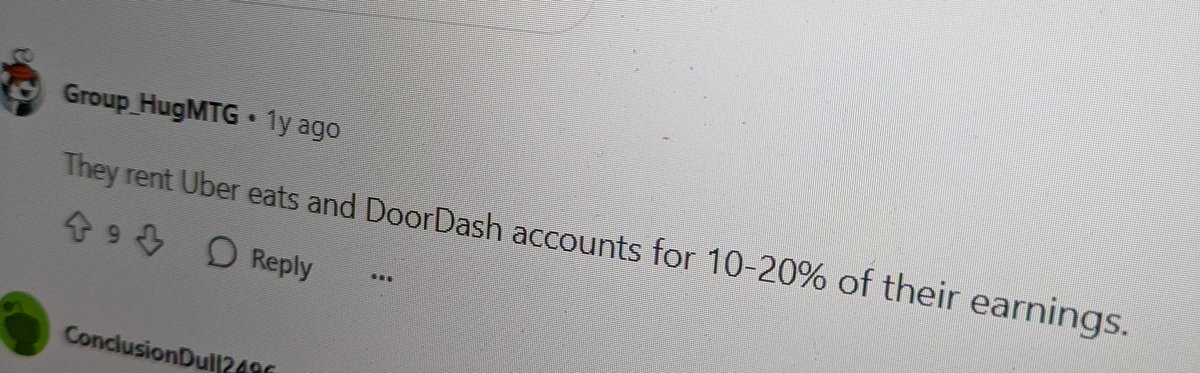 How do illegals drive Uber and door dash?  They rent accounts.  Wow, $uber has been exploiting cheap labor, it's going to have to pay Americans more as the illegals are scared to leave the house.  Ice crackdowns is bad news for Uber.