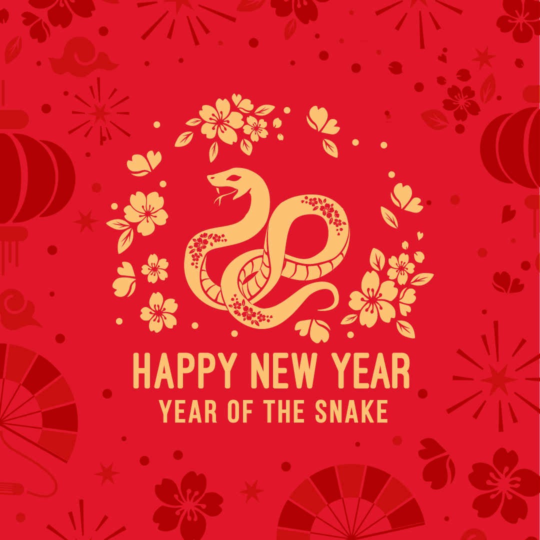 Happy Lunar New Year to all of our community and customers who celebrate. We wish you all the best for the coming year! 🎆 🐍

#yearofthesnake