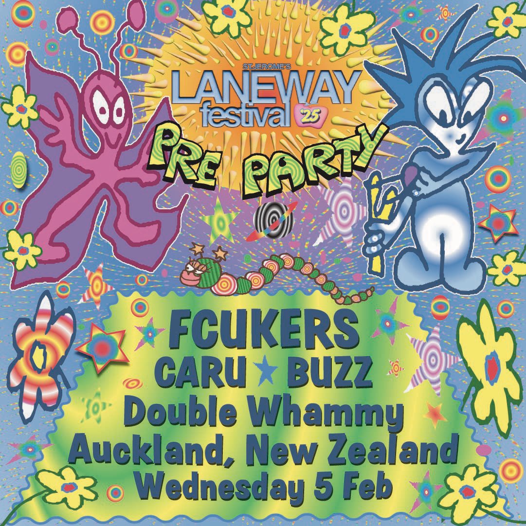 🪩 The Official #Laneway2025 Pre &amp; After Parties are here!💥

These shows will be in hot demand so make sure you don’t sleep on tickets - they go on sale at 11am NZT, Thursday 30 January.