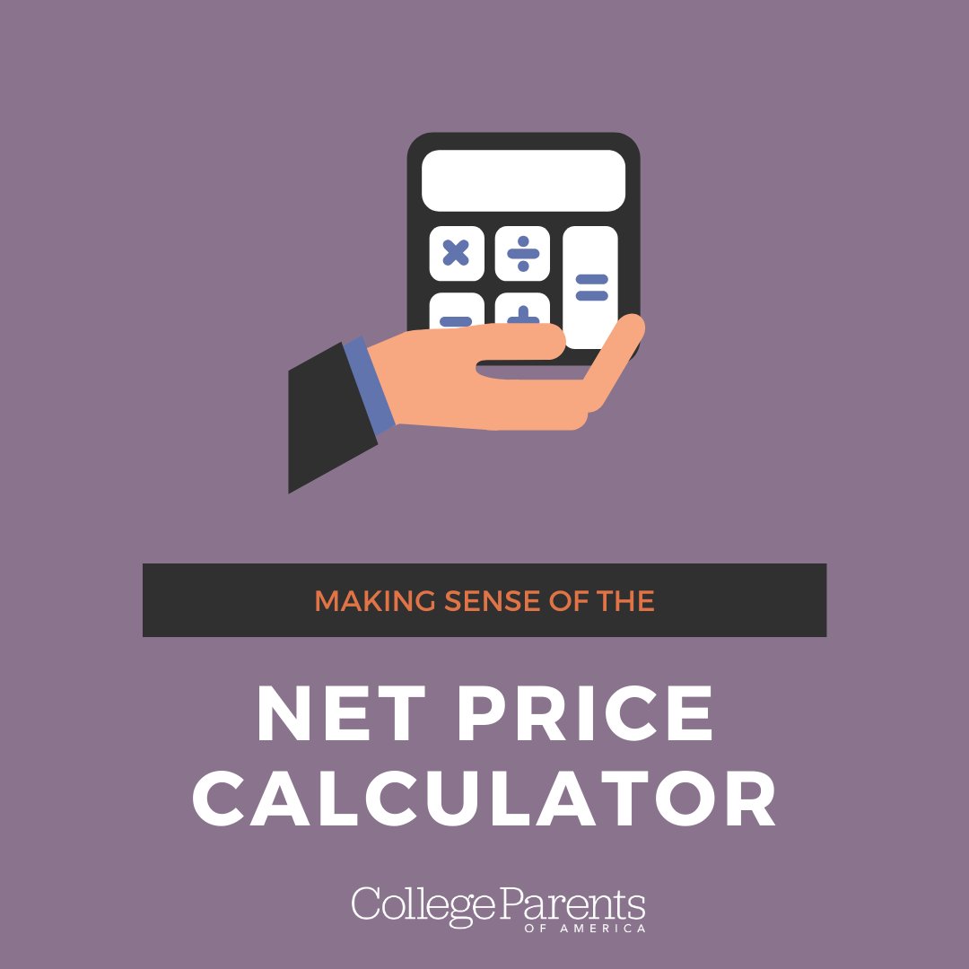 As you and your student click around on university websites, you will find that every school has something called the Net Price Calculator. Click to learn more: bit.ly/net-price-calc…

#collegeparents #financialaid #netpricecalculator
