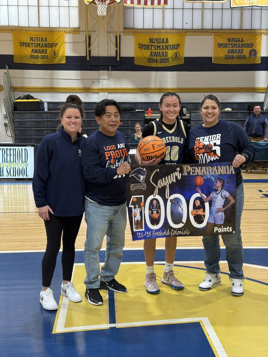 FBHSathletics's tweet photo. Congratulations to 
Sayuri Penaranda on your 1,000th point!
So proud of you! https://t.co/9U3CCktxOt