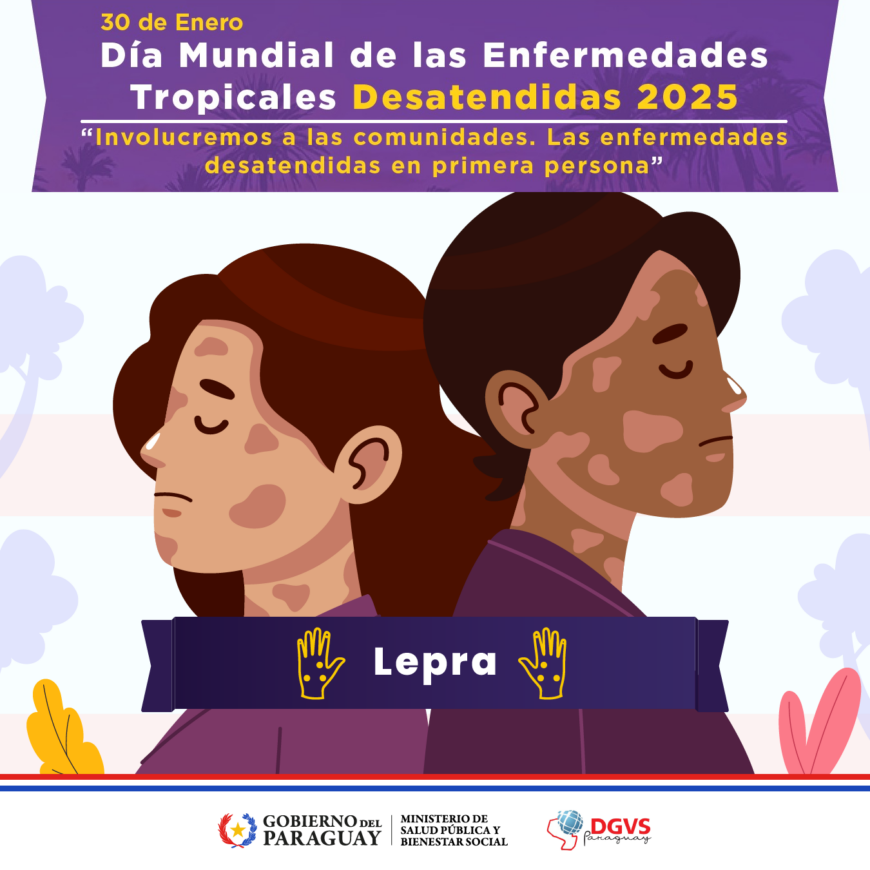vigisaludpy's tweet photo. 📰 Lepra: enfermedad tropical desatendida presente en más de 120 países

Afecta la piel y los nervios periféricos. Si no se trata puede causar discapacidades.
En el país, más de 350 personas reciben tratamiento activo por esta enfermedad que es curable.

ℹ️https://t.co/GXrBAwVIpz https://t.co/IXVbqawYKI