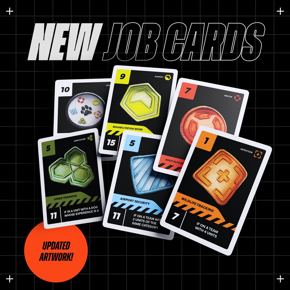 New art.....who this? 🎨

Thank you to everyone who contributed to our Kickstarter, making this new artwork for the job cards possible! Do you have a favorite? Comment down below!

#gamedesign #gamedesigns #dogswithjobs