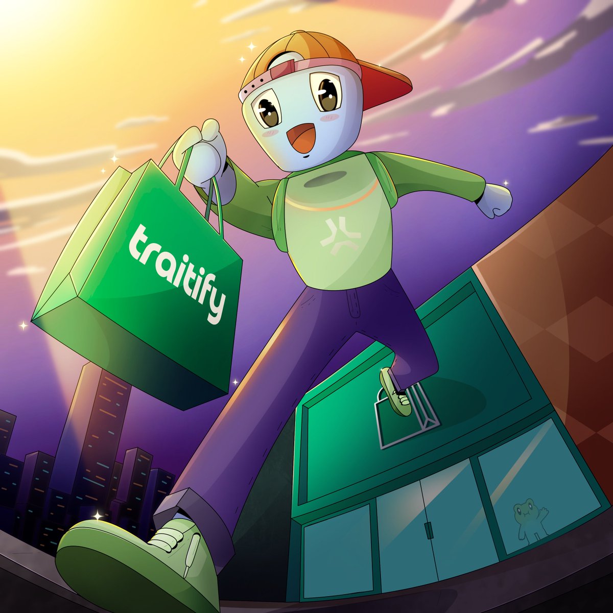 Welcome to the Traitify Ecosystem <a href="/Abstract_Frens/">Abstract_Frens</a>!

Abstract Frens is an official Traitify launch partner.

The Abstract Frens store will be available day one of our platform launch.