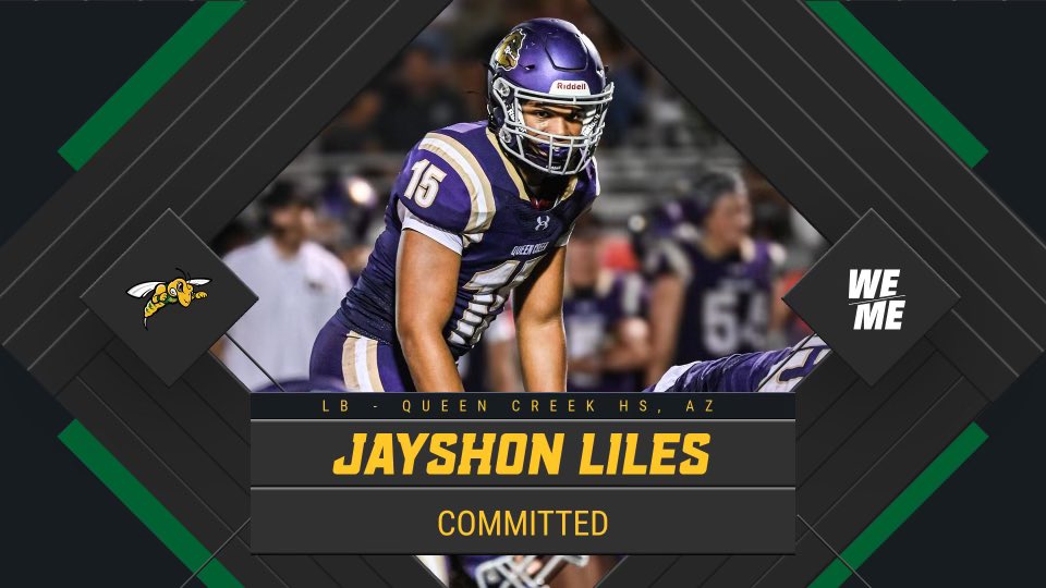 Jayshon Liles (@jayshon_liles06) on Twitter photo After an amazing visit and long talks with family, friends and coaches I am more than excited to announce my commit to BLACK HILLS STATE!!! <a href="/BreskeJosh/">Coach Breske</a> <a href="/BHSUFB/">BHSU Football</a> <a href="/the_joejackson/">Joe Jackson</a> <a href="/alpha_lbu/">Jason Bowman</a> <a href="/QC_football/">Queen Creek Football</a> <a href="/TSchureman/">Travis Schureman</a> <a href="/CodyTCameron/">Cody Cameron</a> After an amazing visit and long talks with family, friends and coaches I am more than excited to announce my commit to BLACK HILLS STATE!!! <a href="/BreskeJosh/">Coach Breske</a> <a href="/BHSUFB/">BHSU Football</a> <a href="/the_joejackson/">Joe Jackson</a> <a href="/alpha_lbu/">Jason Bowman</a> <a href="/QC_football/">Queen Creek Football</a> <a href="/TSchureman/">Travis Schureman</a> <a href="/CodyTCameron/">Cody Cameron</a>