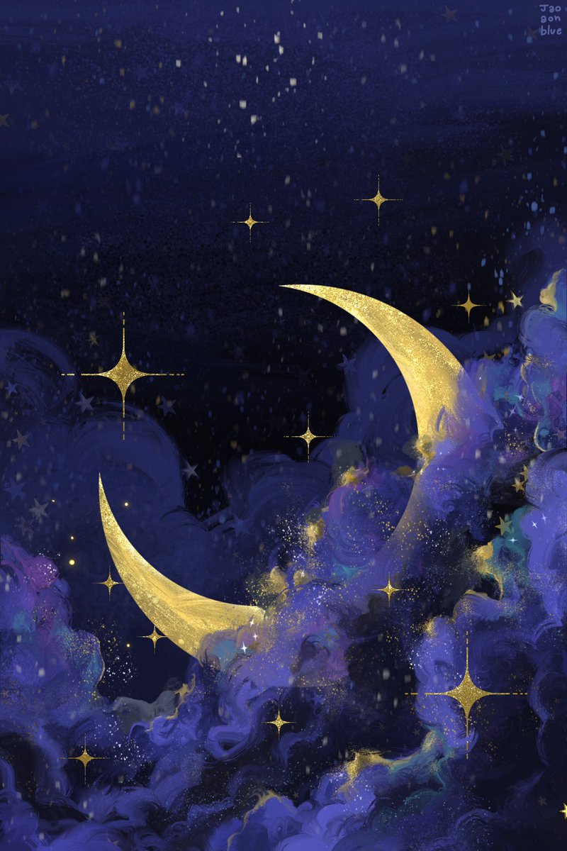 JAOAONBLUE's tweet photo. 🌙☁️🌟 https://t.co/KakKatidGU
