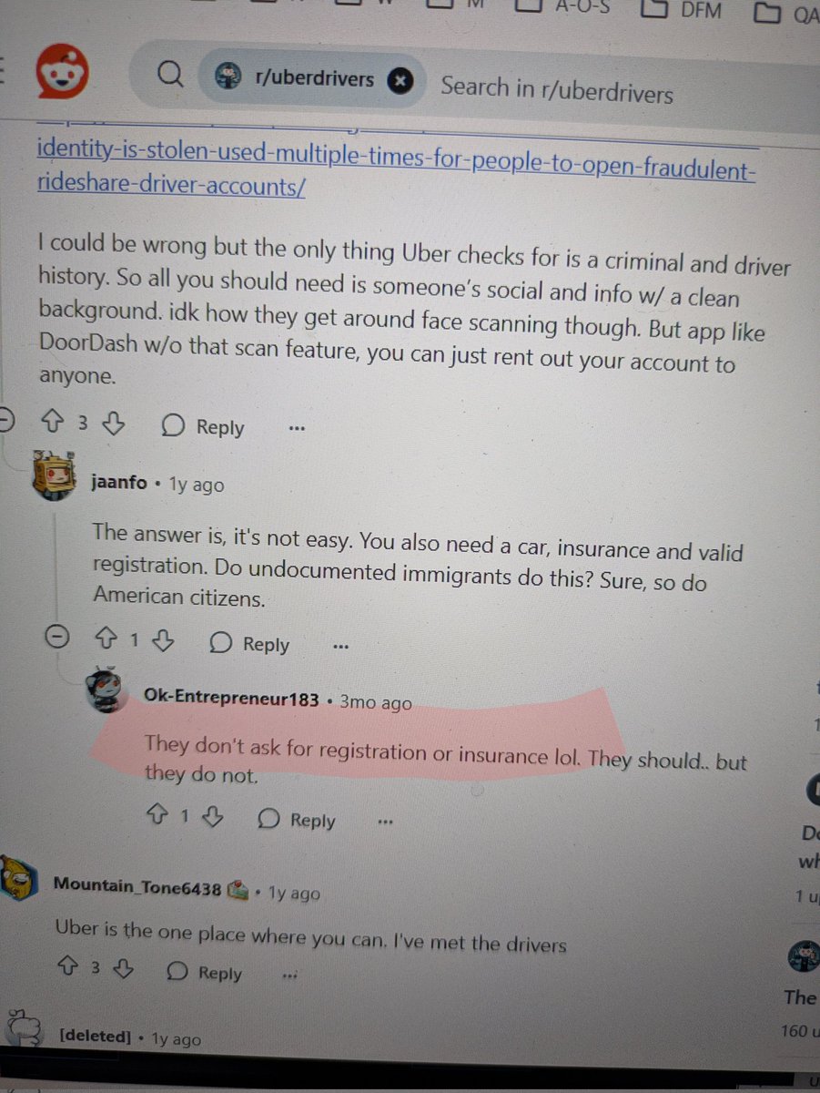 According to Reddit, $uber doesn't require proof of insurance or registration?  Is that to make it as easy as possible for illegal slave labor to get exploited, driving for them?  Greedy bastards.