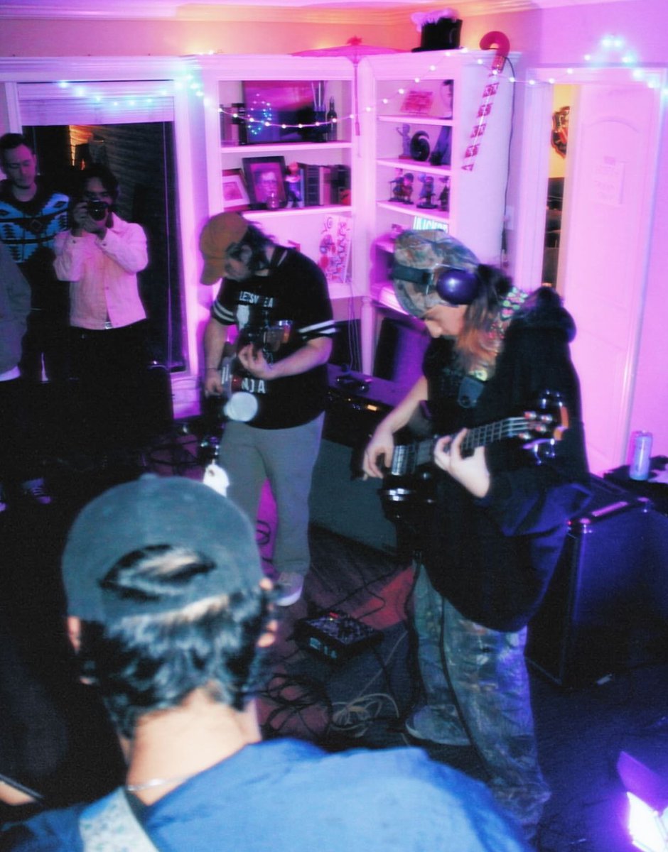 from our last house show.. that got shut down 🥹