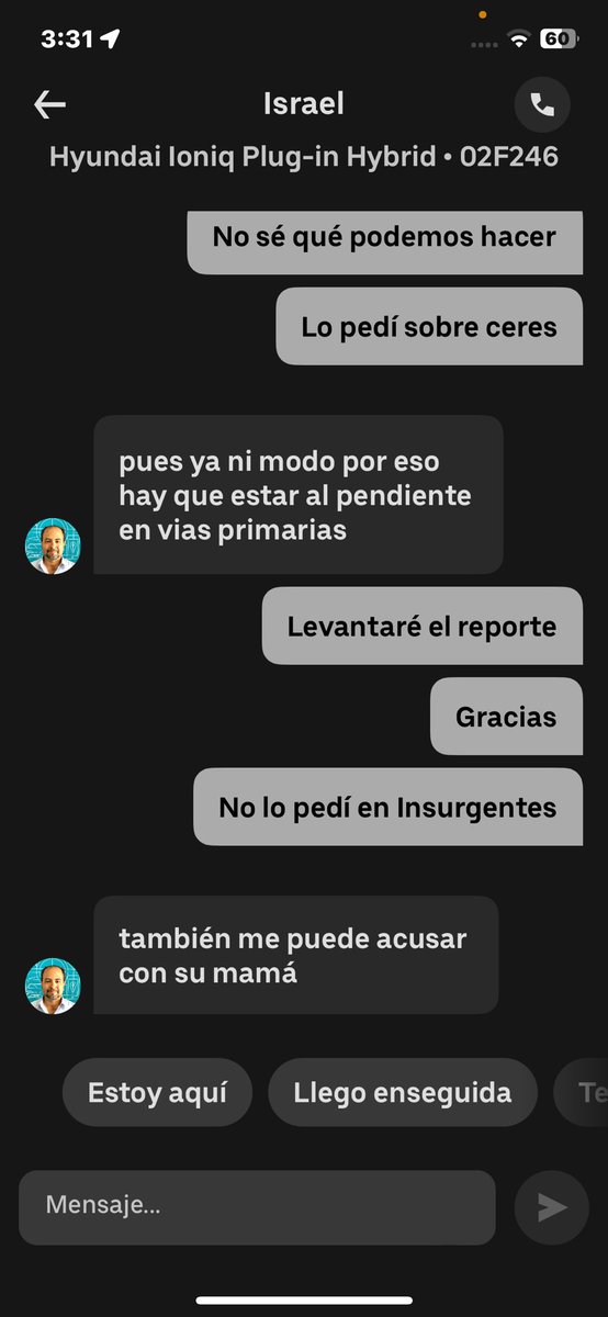 FANMOoRE's tweet photo. @Uber_Support @Uber_MEX 
Parece que hay pagar para que los choferes te contesten como quieran . Sea el monto que sea ¿Por qué pagar por la mala actitud? https://t.co/u5g8ESQUr4
