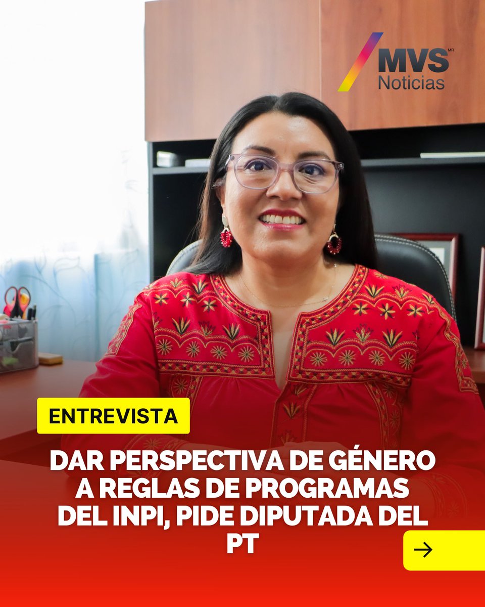 MAracely_Cruz's tweet photo. Los requisitos del Programa de Bienestar Integral de los Pueblos Indígenas, #PROBIPI, son excluyentes de las mujeres.
Les comparto mi entrevista con MVSNoticias.
👉🏽 https://t.co/UKCuOl1Pxd
@INPImx @MVSNoticias https://t.co/7wjXfqmZvG