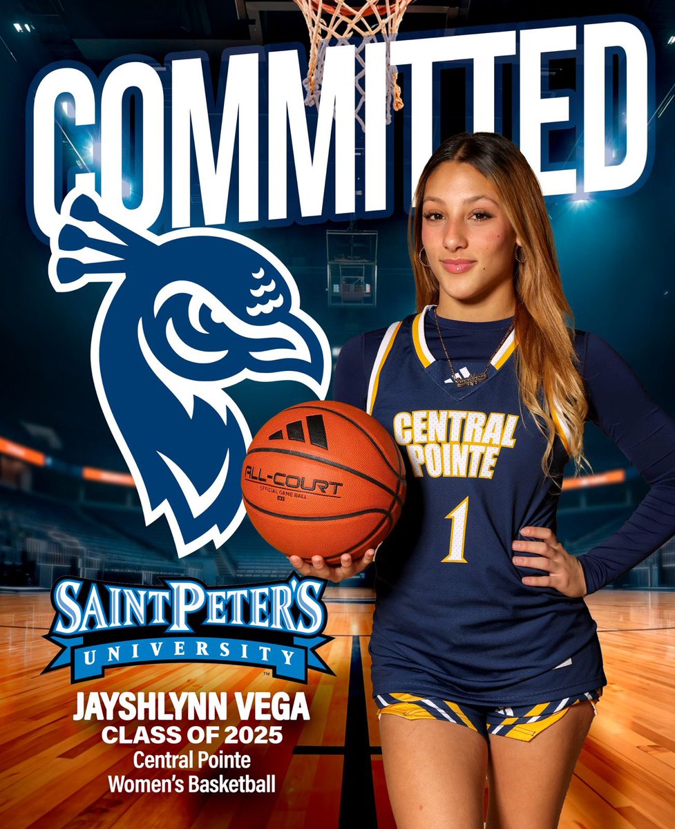 We want to extend a huge congratulations to our very own Jayshlynn Vega on her commitment to St. Peter’s University!

We are incredibly proud of her journey. Jayshlynn is homegrown, having spent her entire high school career here at Central Pointe alongside Wesley Arocho.