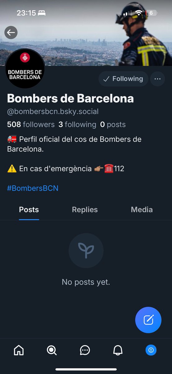 anna_panades's tweet photo. @BCN_Bombers @bombers_BCN @bcn_ajuntament I el perfil que heu creat a @bluesky ? És un bon moment per refer l’estratègia i els continguts rellevants per la gent que us segueix (no només divulgació x prevenció sinó contigut sobre actualitat, serveis destacats com fan els bombers de gene etc) https://t.co/hCapr0mO7C