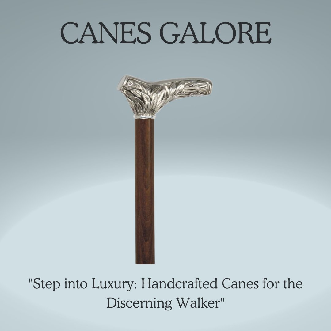 canesgalore's tweet photo. ✨🌟 Step into Luxury: Handcrafted Canes for the Discerning Walker
#StepIntoLuxury #HandcraftedCanes #LuxuryMobility #DiscerningWalker #CanesGalore https://t.co/05pSpZkr4N