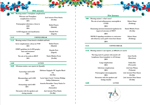 Hematología HUVRocío (@hematohuvr) on Twitter photo #MeettheExpert en #EICR y complicaciones del trasplante
Además celebramos los 3000 #trasplantes en el <a href="/HospitalUVRocio/">HospitalUVRocio</a>
📅30 y 31 enero
🏥<a href="/ibis_sevilla/">IBiS</a>
Gracias <a href="/sanofi/">Sanofi</a> <a href="/GebroPharmaES/">Gebro Pharma España</a> <a href="/Novartis/">Novartis</a> <a href="/MSDEspana/">MSD España</a> <a href="/JNJNews/">Johnson & Johnson</a>
#SomosHUVR #MeettheExpert en #EICR y complicaciones del trasplante
Además celebramos los 3000 #trasplantes en el <a href="/HospitalUVRocio/">HospitalUVRocio</a>
📅30 y 31 enero
🏥<a href="/ibis_sevilla/">IBiS</a>
Gracias <a href="/sanofi/">Sanofi</a> <a href="/GebroPharmaES/">Gebro Pharma España</a> <a href="/Novartis/">Novartis</a> <a href="/MSDEspana/">MSD España</a> <a href="/JNJNews/">Johnson & Johnson</a>
#SomosHUVR