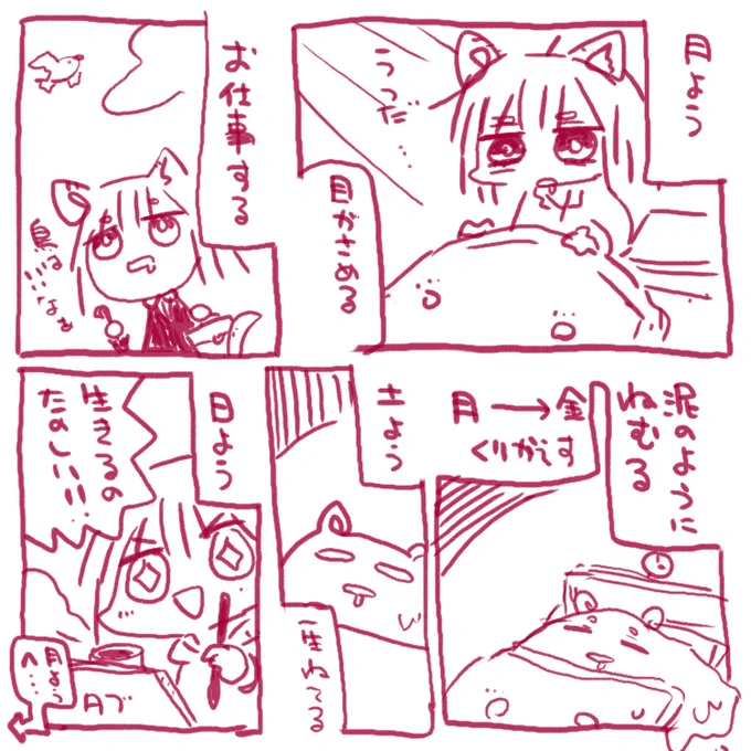 とある猫好きの1週間 