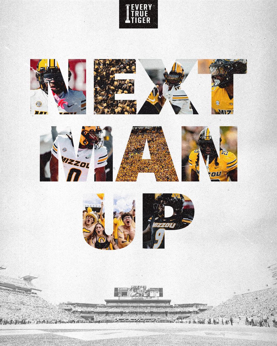 The work shows up on Saturdays. Let's get to it.
#ETT #MIZ <a href="/MizzouFootball/">Mizzou Football</a> <a href="/MizzouAthletics/">Mizzou Athletics</a>